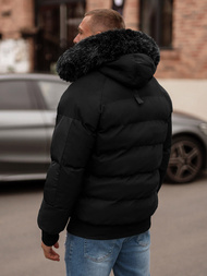 Pánská Zimní Bunda Černá OZONEE O/M798Z