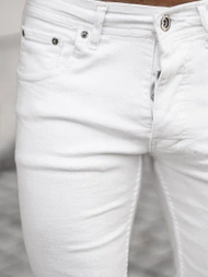 Pánské Džíny Bílé OZONEE E/5391/01Z