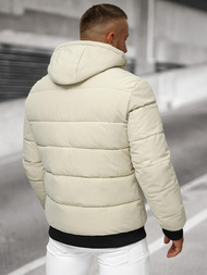 Pánská Zimní Bunda Ecru OZONEE JS/31M5026/280