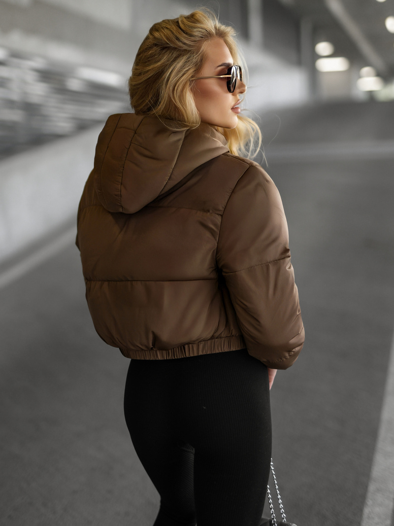 Dámská Bunda Čokoláda OZONEE JS/5M3360/158