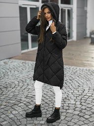 Dámská Bunda Černá OZONEE JS/5M3168/392Z