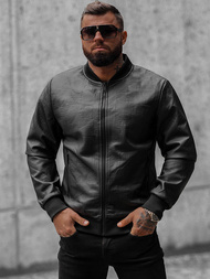 Pánská Bunda Černá OZONEE O/3A65