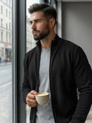 Pánský Svetr Černý OZONEE JS/59B3605/3