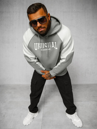 Mikina Šedé OZONEE O/SWE23027Z