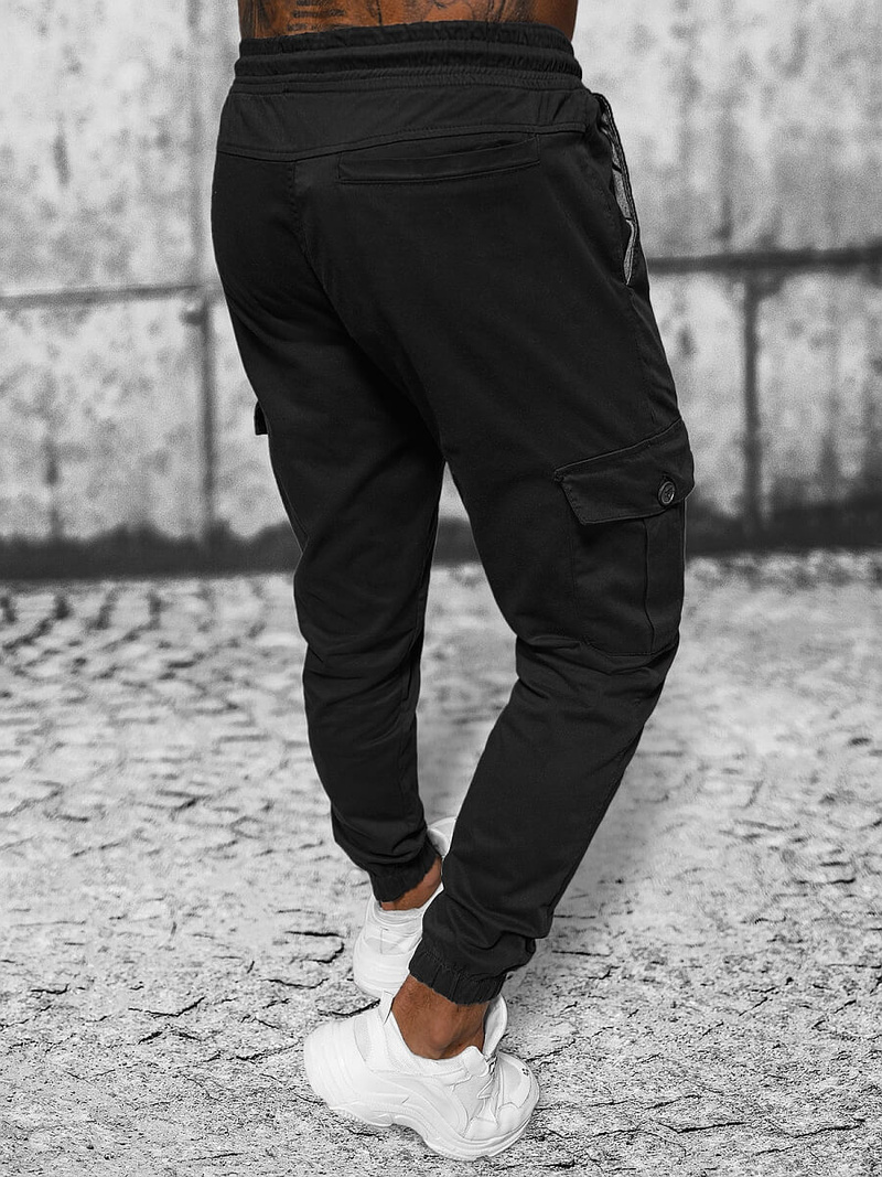 Pánské Jogger Kalhoty Černé OZONEE O/PAN23023