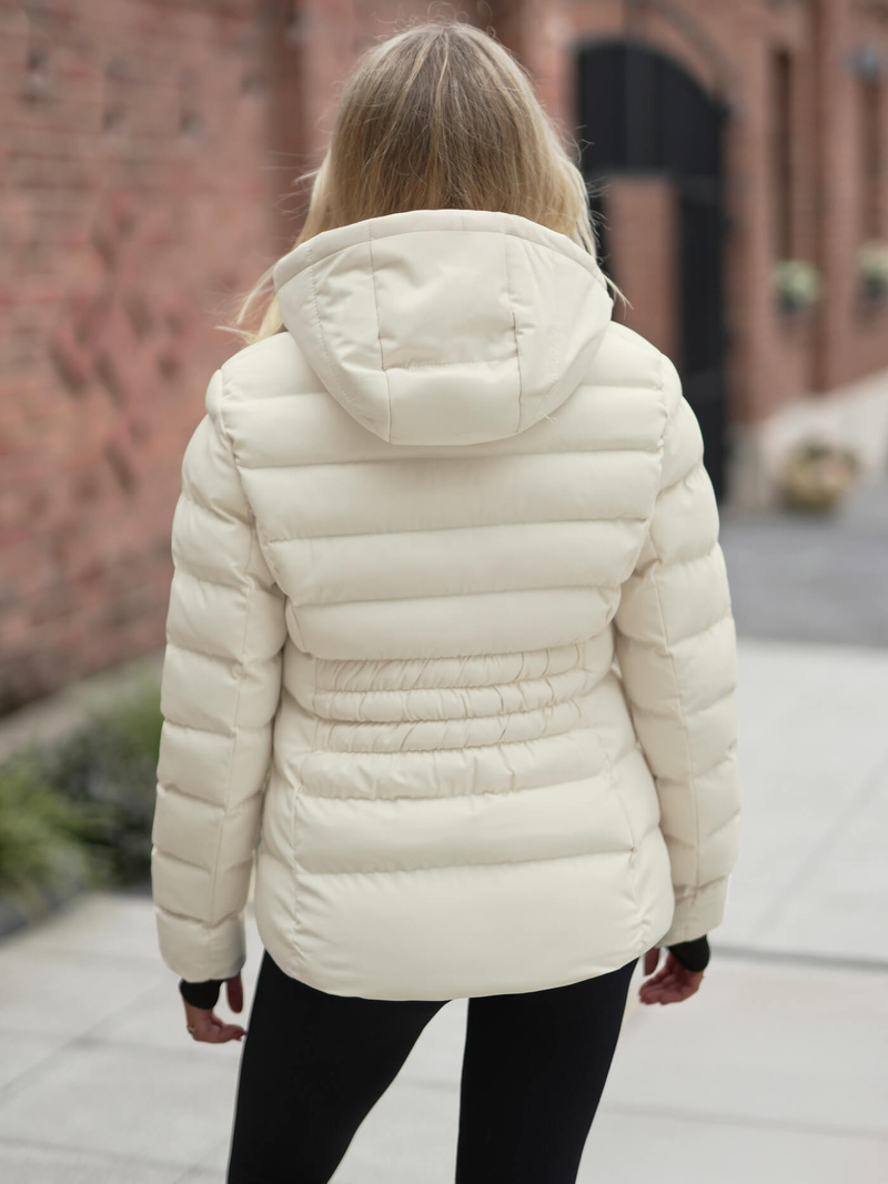 Dámská Bunda Ecru OZONEE JS/M769/281Z