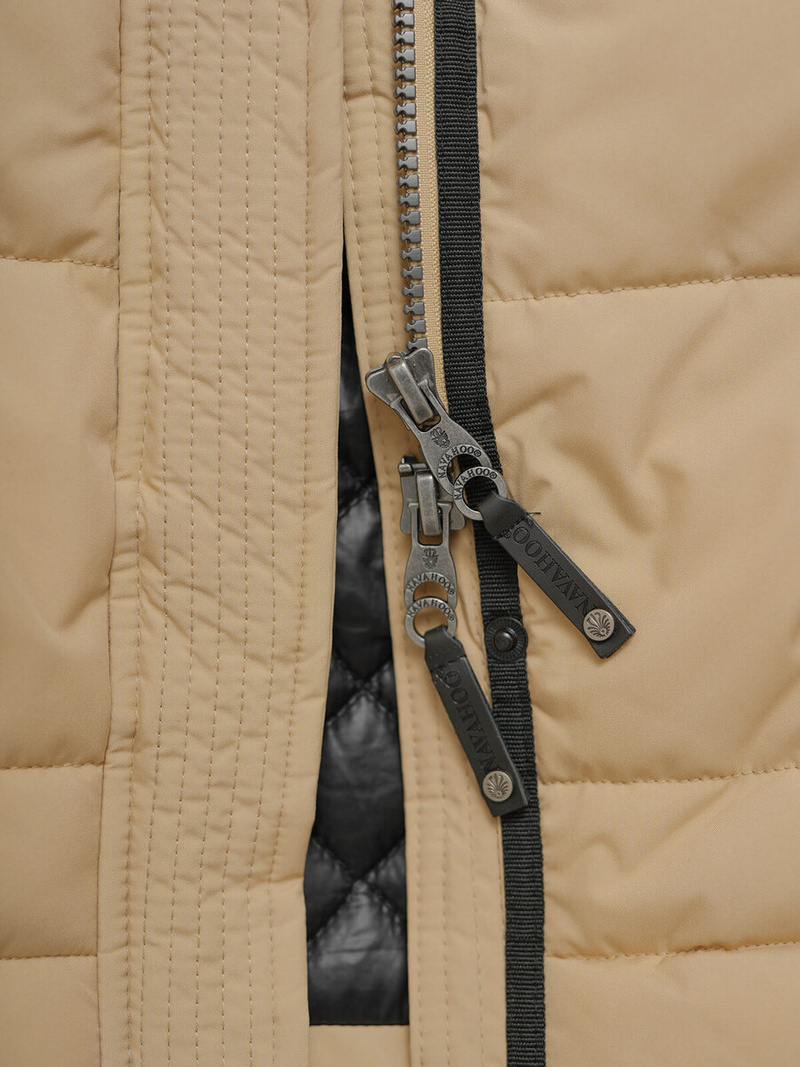 Dámská Bunda Béžová OZONEE O/W377Z