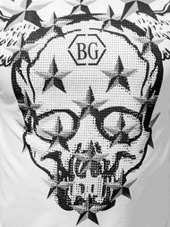 Pánské Tričko Bílý OZONEE NB/MT3053Z