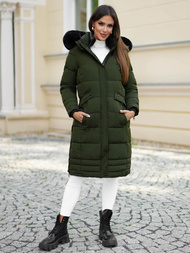 Dámská Bunda Khaki OZONEE O/W377Z