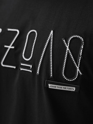 Pánské Tričko Černé OZONEE O/QQ1185