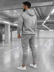 Pánská Tepláková Souprava Šedá OZONEE JS/8C1966/2