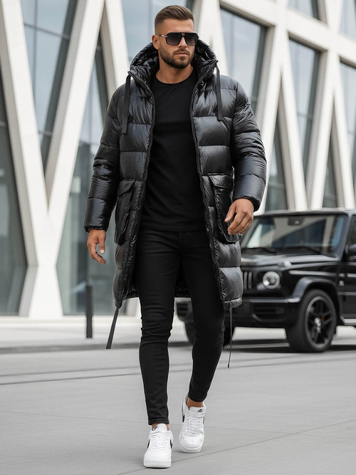 Pánská bunda černá OZONEE O/M3205Z