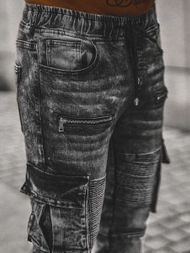 Pánské Džíny Jogger Černé OZONEE NB/MP0112N