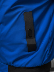 Pánská Bunda Modrá OZONEE JS/84M3007/184