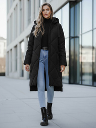 Dámská Bunda Černá OZONEE JS/5M3168/392Z