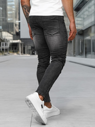 Pánské Džíny Černé OZONEE NB/MP0142NZ