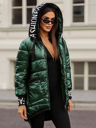 Dámská Bunda Zelené OZONEE JS/5M3188/238Z