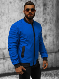 Pánská Bunda Modrá OZONEE JS/84M3007/184