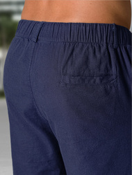 Pánské Chino Kraťasy Námořnické Modré OZONEE TMK/DC809/3Z