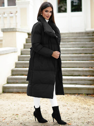 Dámská Bunda Černá OZONEE JS/M737/392Z