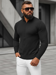 Pánský Svetr Černý OZONEE NB/MM6004/4Z