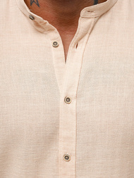 Pánská Košile Broskev OZONEE O/V85