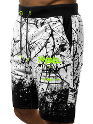 Pánské kraťasy Bílé JS/KK300162