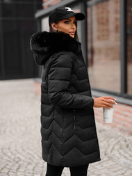 Dámská Bunda Černá OZONEE JS/16M9121/392Z