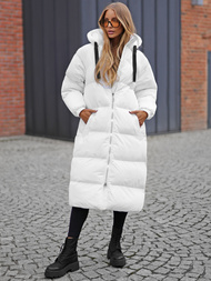 Dámská Bunda Bílá OZONEE JS/5M3163/281Z