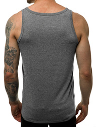 Pánské Tílko Grafitové OZONEE JS/SS11033