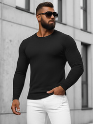 Pánský Svetr Černý OZONEE NB/MMB602/4Z