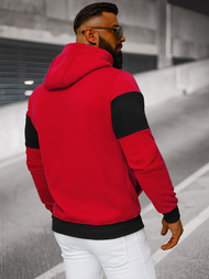 Pánská Mikina Červená OZONEE JS/8B1337/18