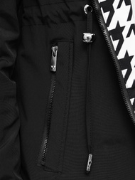 Dámská Bunda Černá OZONEE JS/16M9252/392