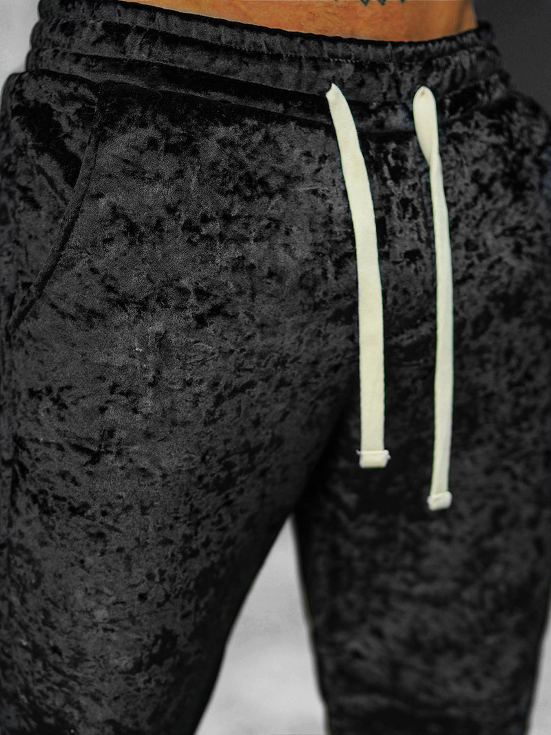 Pánská Tepláková Souprava Černá OZONEE O/D8123/9153