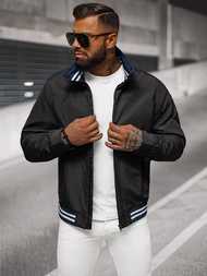 Pánská Bunda Černá OZONEE JS/5M3101/392Z