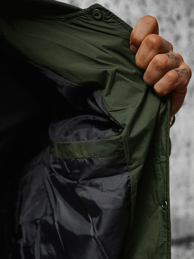 Pánská Bunda Zelená OZONEE JS/84M3020/136