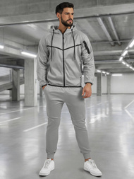 Pánská Tepláková Souprava Šedá OZONEE JS/8C1966/2