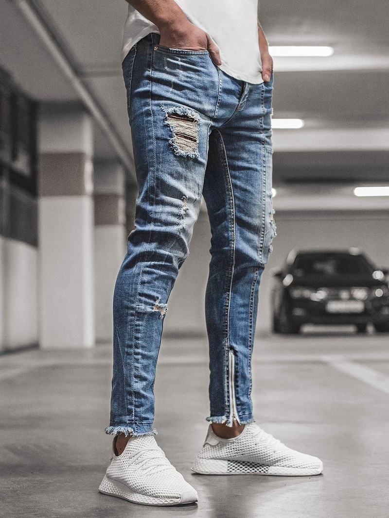 Pánské Džíny Modré OZONEE G/1085