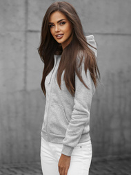 Dámská Mikina Šedá OZONEE JS/W03Z