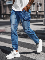 Pánské Džíny Jogger Modré OZONEE NB/MP0058B