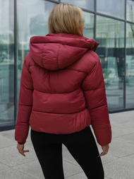 Dámská Bunda Vínová OZONEE JS/16M9188/06Z