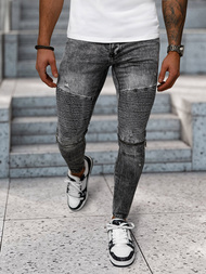 Pánské Džíny Černé OZONEE NB/MP0069N