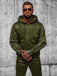 Pánská Tepláková Souprava Zelený OZONEE JS/3C555