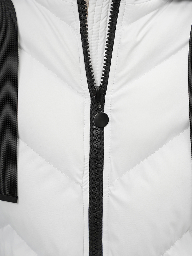 Dámská Zimní Bunda Bílá OZONEE JS/M739/281