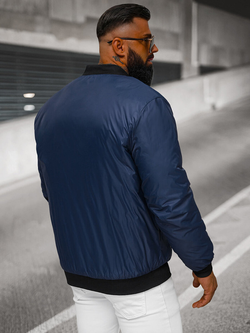 Pánská Bunda Námořnická Modřá OZONEE JS/AK95Z