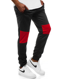 Pánské Tepláky Černé OZONEE JS/JZ11015