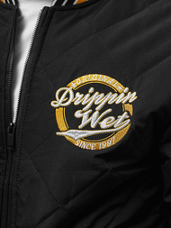 Pánská Bunda Černá OZONEE JS/84M3026/392