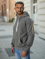 Pánská Mikina Grafitová OZONEE JS/8B1730/5