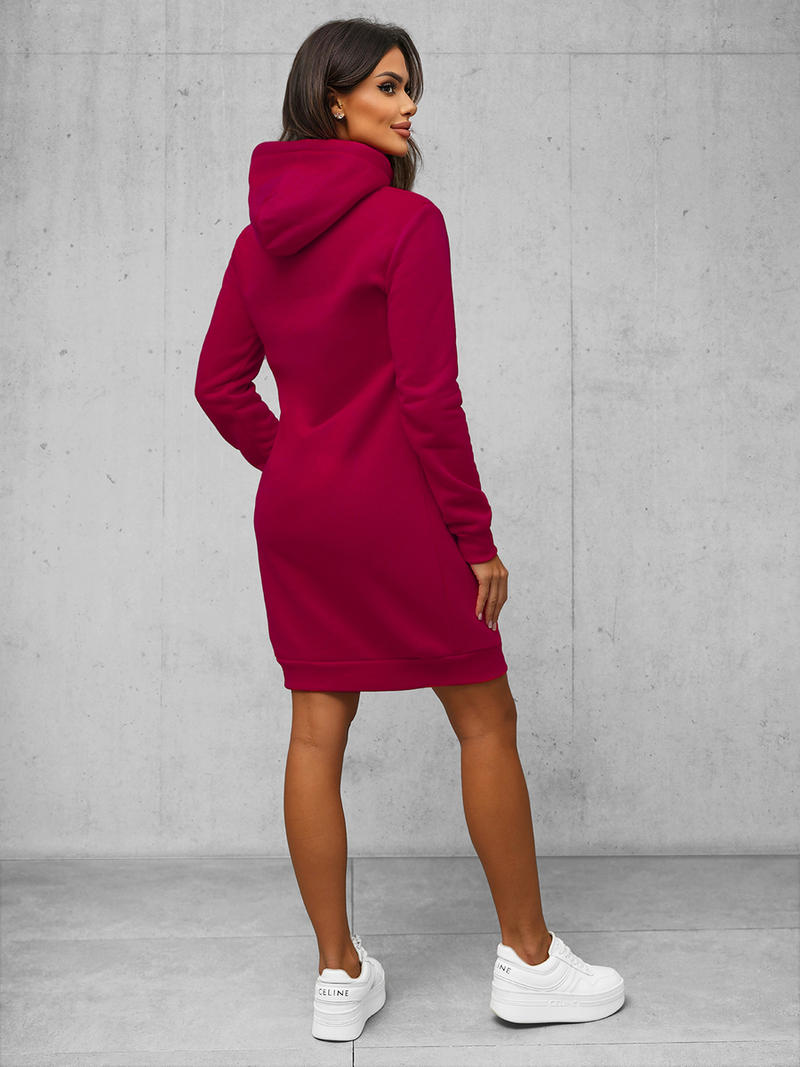 Dámská Mikina Vínová OZONEE JS/YS10005/21Z