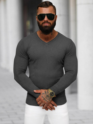 Pánský Svetr Grafitový OZONEE NB/MMB601/3Z